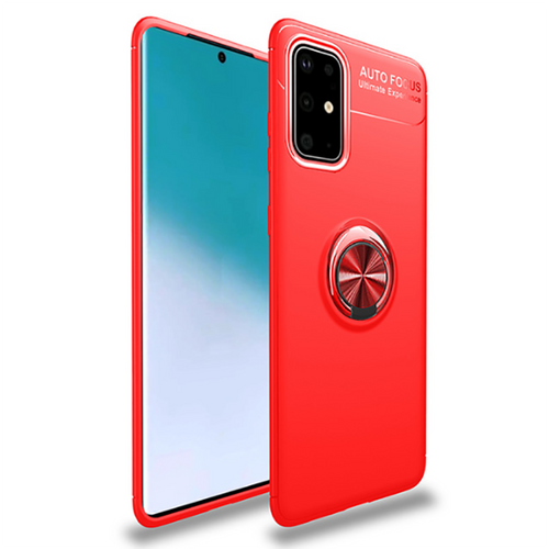 Galaxy M31S Kılıf Zore Ravel Silikon Kılıf - Kırmızı