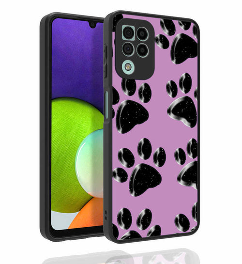 Galaxy M32 Kılıf Desenli Kamera Korumalı Parlak Zore Nora Kılıf - NO3