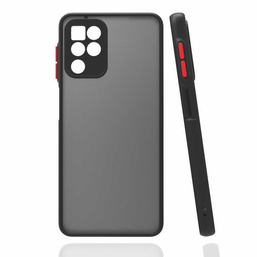 Galaxy M32 Kılıf Zore Hux Kılıf - Siyah