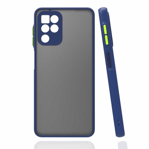 Galaxy M32 Kılıf Zore Hux Kılıf - Lacivert