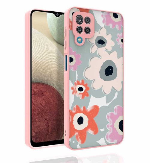 Galaxy M33 Kılıf Desenli Kamera Korumalı Parlak Zore Nora Kılıf - NO5