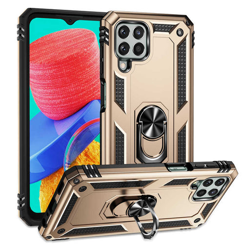 Galaxy M33 Kılıf Zore Vega Kılıf - Gold