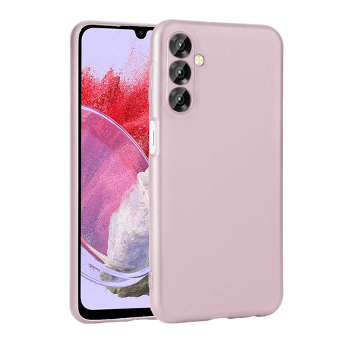 Galaxy M34 5G Kılıf Zore Premier Silikon Kılıf - Rose Gold