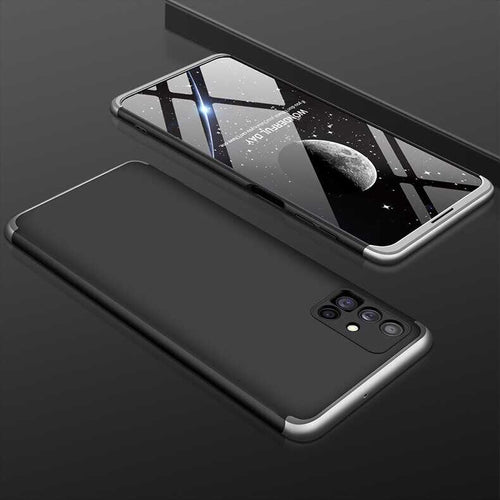 Galaxy M51 Kılıf Zore Ays Kılıf - Siyah-Gri