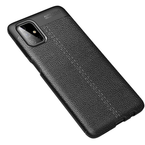 Galaxy M51 Kılıf Zore Niss Silikon Kılıf - Siyah