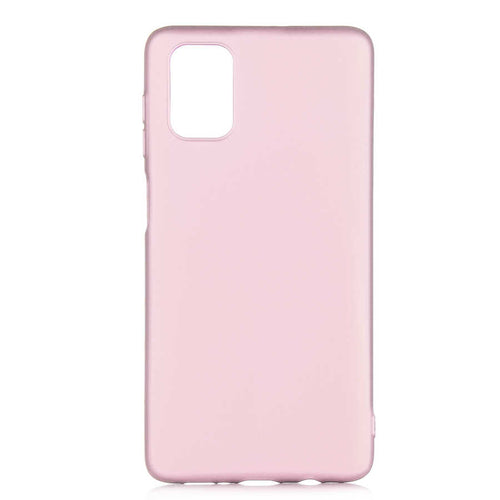 Galaxy M51 Kılıf Zore Premier Silikon Kılıf - Rose Gold