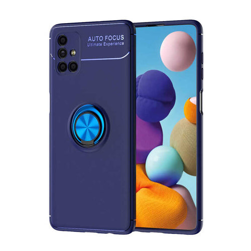 Galaxy M51 Kılıf Zore Ravel Silikon Kılıf - Mavi