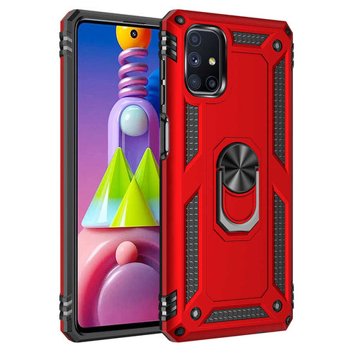 Galaxy M51 Kılıf Zore Vega Kılıf - Kırmızı