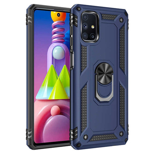 Galaxy M51 Kılıf Zore Vega Kılıf - Mavi