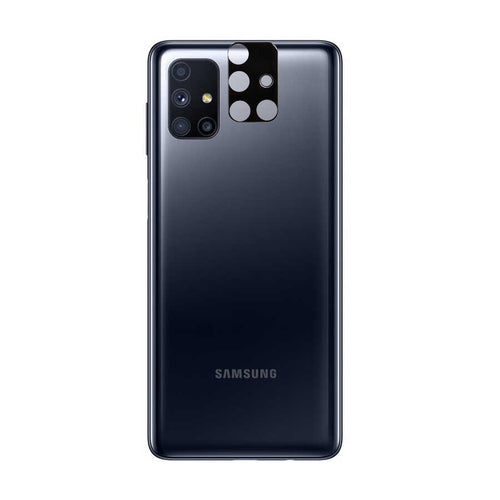 Galaxy M51 Zore 3D Kamera Camı - Siyah