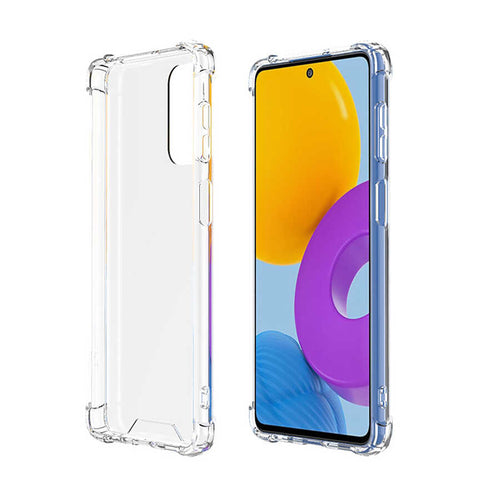Galaxy M52 Kılıf Zore Nitro Anti Shock Silikon - Renksiz