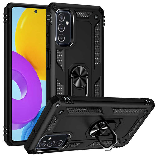 Galaxy M52 Kılıf Zore Vega Kılıf - Siyah
