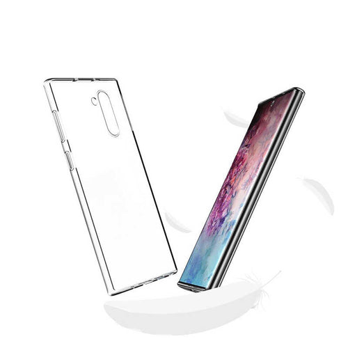 Galaxy Note 10 Kılıf Zore Süper Silikon Kılıf - Renksiz