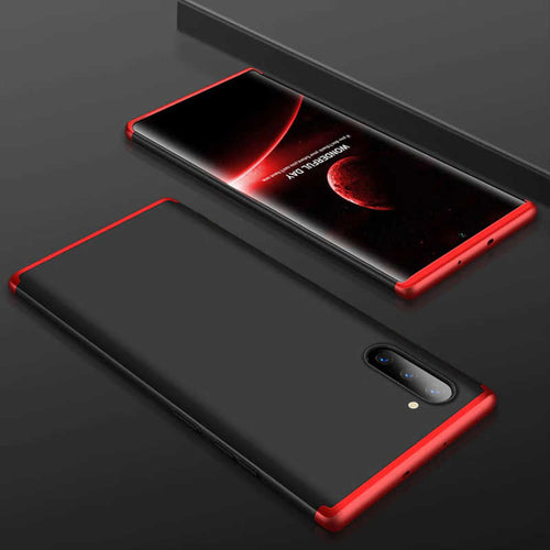 Galaxy Note 10 Kılıf Zore Ays Kılıf - Siyah-Kırmızı