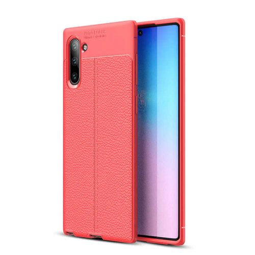Galaxy Note 10 Kılıf Zore Niss Silikon Kılıf - Kırmızı