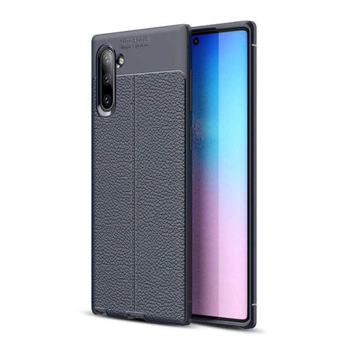 Galaxy Note 10 Kılıf Zore Niss Silikon Kılıf - Lacivert