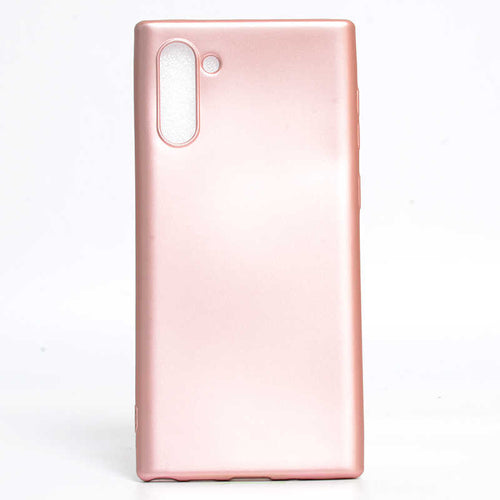 Galaxy Note 10 Kılıf Zore Premier Silikon Kılıf - Rose Gold