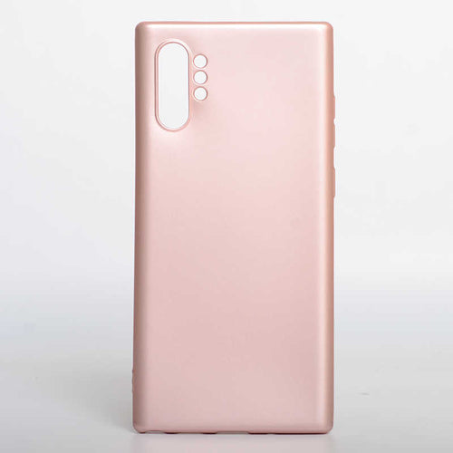 Galaxy Note 10 Plus Kılıf Zore Premier Silikon Kılıf - Rose Gold