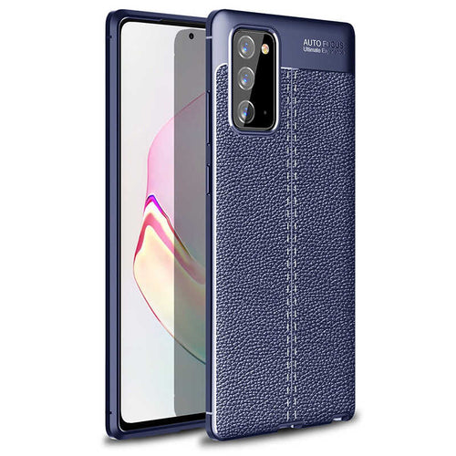 Galaxy Note 20 Kılıf Zore Niss Silikon Kılıf - Lacivert