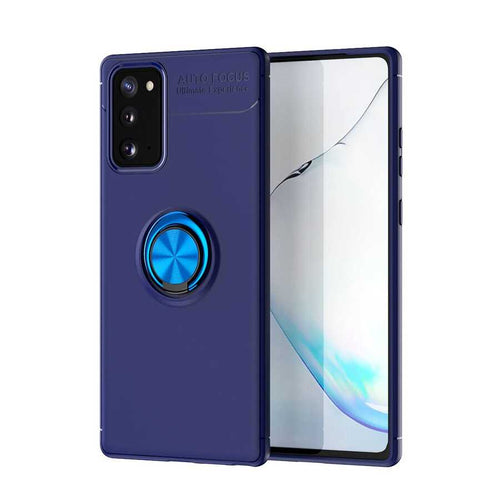Galaxy Note 20 Kılıf Zore Ravel Silikon Kılıf - Mavi