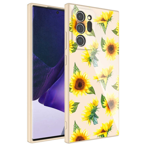Galaxy Note 20 Ultra Kılıf Kamera Korumalı Desenli Sert Silikon Zore Epoksi Kılıf - NO2