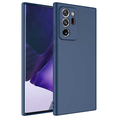 Galaxy Note 20 Ultra Kılıf Zore Mara Lansman Kılıf - Lacivert