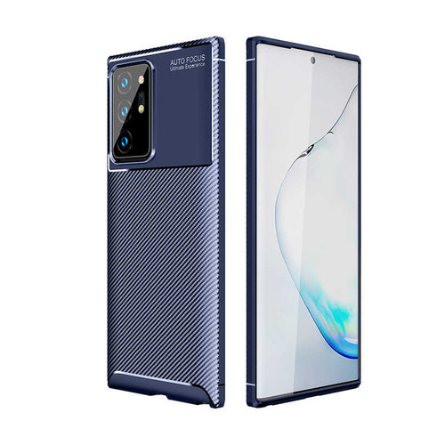 Galaxy Note 20 Ultra Kılıf Zore Negro Silikon Kılıf - Lacivert