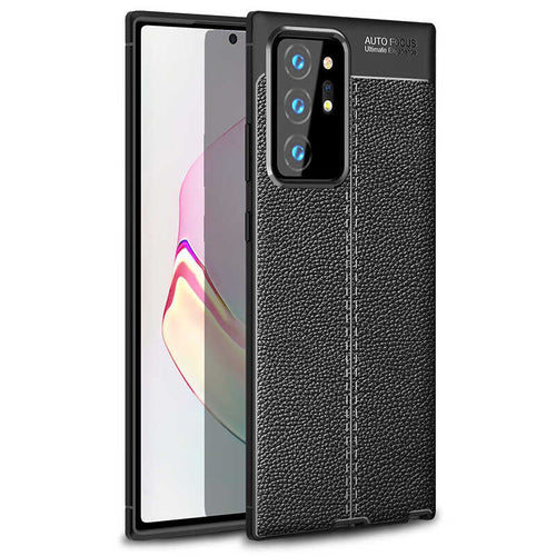 Galaxy Note 20 Ultra Kılıf Zore Niss Silikon Kılıf - Siyah
