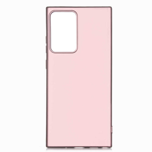 Galaxy Note 20 Ultra Kılıf Zore Premier Silikon Kılıf - Rose Gold
