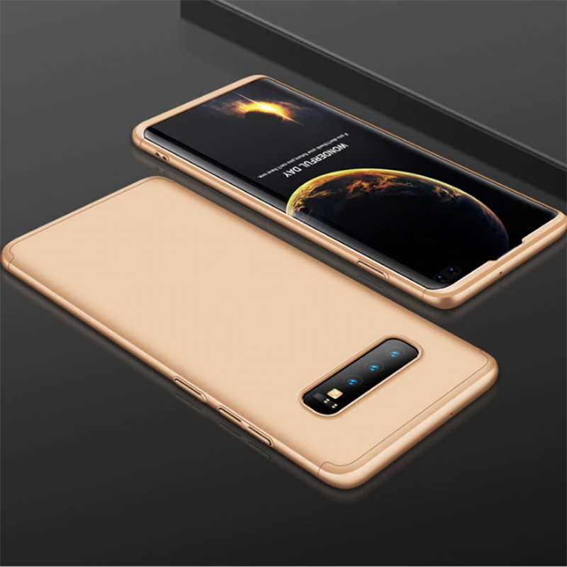 Galaxy S10 Kılıf Zore Ays Kılıf - Gold