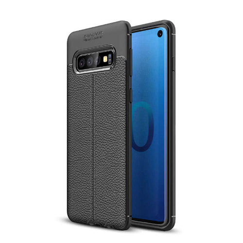 Galaxy S10 Kılıf Zore Niss Silikon Kılıf - Siyah
