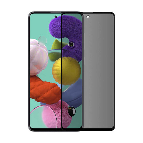 Galaxy S20 FE Davin 5D Privacy Cam Ekran Koruyucu - Siyah