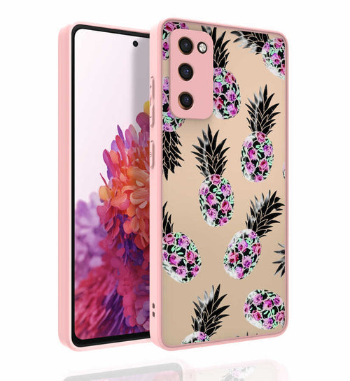 Galaxy S20 FE Kılıf Desenli Kamera Korumalı Parlak Zore Nora Kılıf - NO1