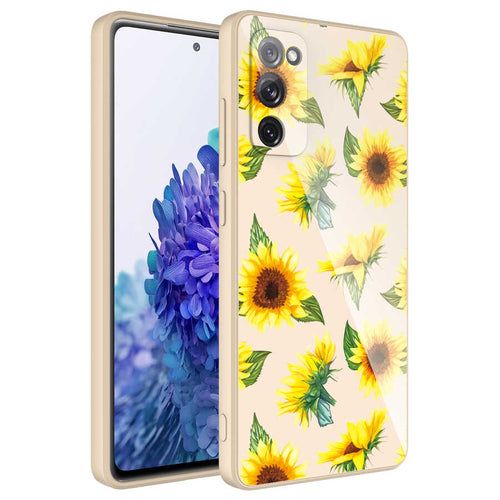 Galaxy S20 FE Kılıf Kamera Korumalı Desenli Sert Silikon Zore Epoksi Kılıf - NO2
