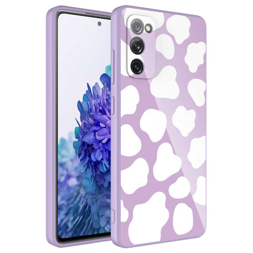 Galaxy S20 FE Kılıf Kamera Korumalı Desenli Sert Silikon Zore Epoksi Kılıf - NO6