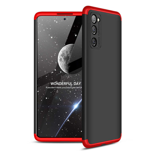 Galaxy S20 FE Kılıf Zore Ays Kılıf - Siyah-Kırmızı