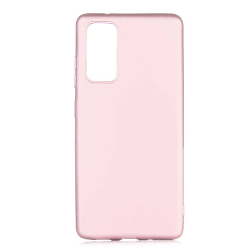 Galaxy S20 FE Kılıf Zore Premier Silikon Kılıf - Rose Gold