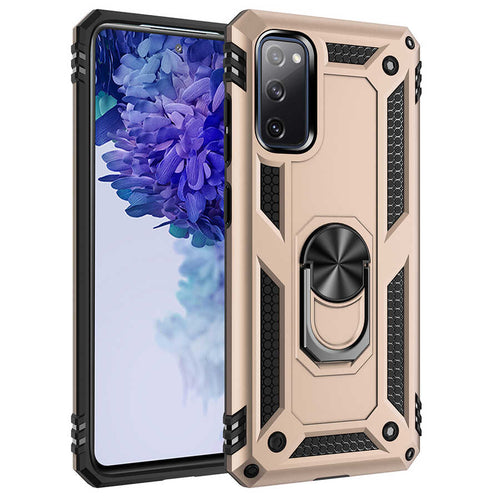 Galaxy S20 FE Kılıf Zore Vega Kılıf - Gold