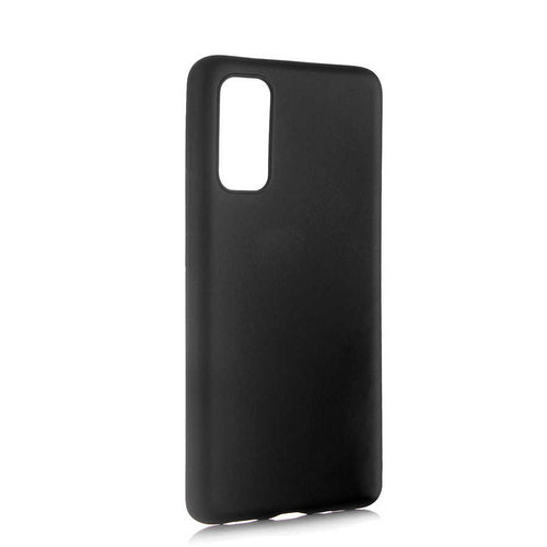 Galaxy S20 Kılıf Zore Premier Silikon Kılıf - Siyah