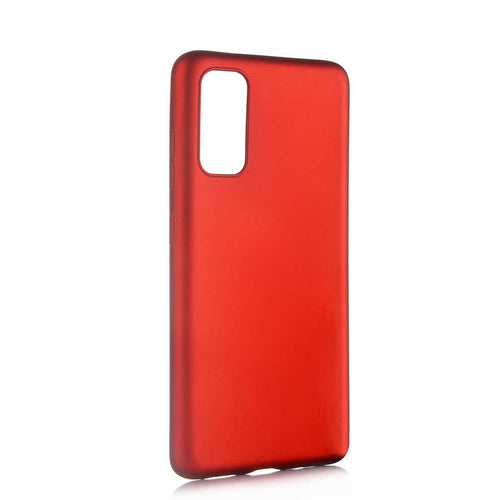 Galaxy S20 Kılıf Zore Premier Silikon Kılıf - Kırmızı