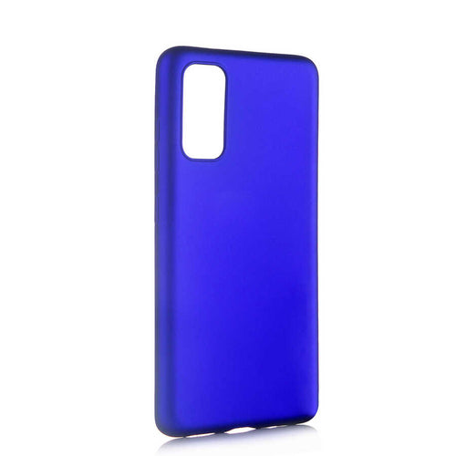 Galaxy S20 Kılıf Zore Premier Silikon Kılıf - Saks Mavi