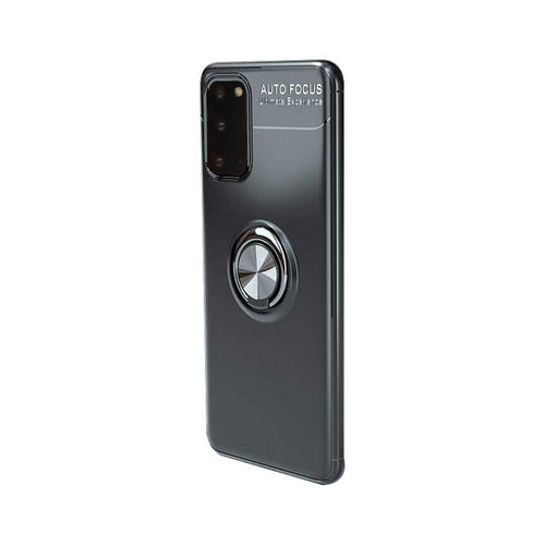 Galaxy S20 Kılıf Zore Ravel Silikon Kılıf - Siyah