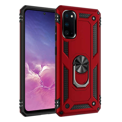 Galaxy S20 Kılıf Zore Vega Kılıf - Kırmızı