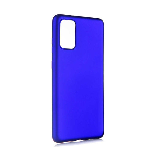 Galaxy S20 Plus Kılıf Zore Premier Silikon Kılıf - Saks Mavi