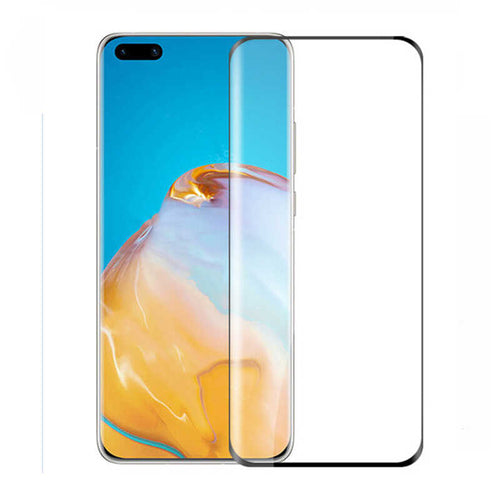 Huawei P40 Pro Zore Süper Pet Ekran Koruyucu Jelatin - Siyah