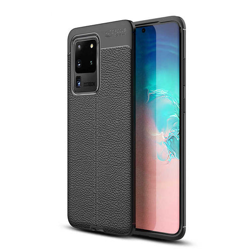 Galaxy S20 Ultra Kılıf Zore Niss Silikon Kılıf - Siyah