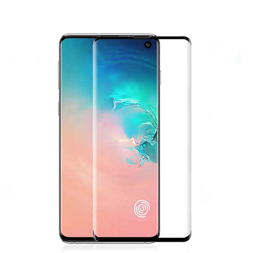 Galaxy S20 Ultra Zore Kavisli Full Yapışkanlı Cam Ekran Koruyucu - Siyah