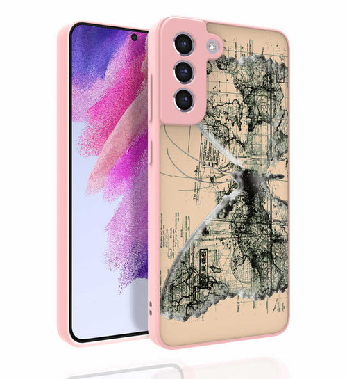 Galaxy S21 FE Kılıf Desenli Kamera Korumalı Parlak Zore Nora Kılıf - NO4