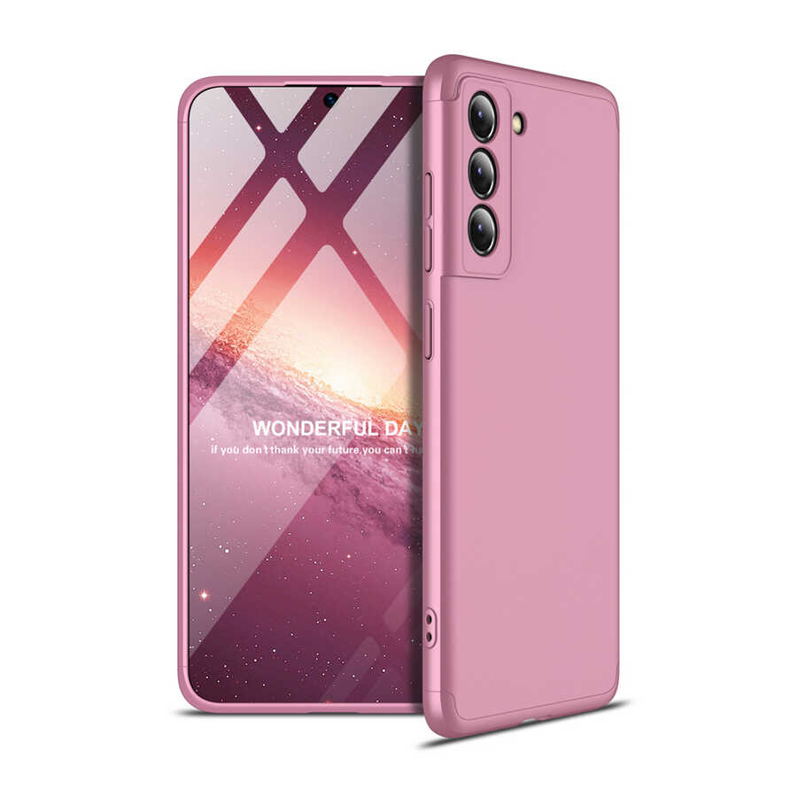 Galaxy S21 FE Kılıf Zore Ays Kılıf - Rose Gold