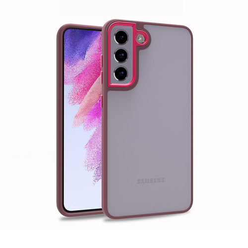 Galaxy S21 FE Kılıf Zore Flora Kılıf - Kırmızı